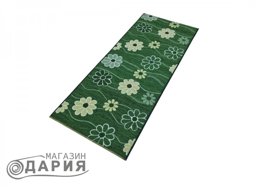 Мокетен килим Flora green P